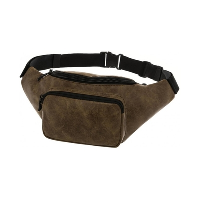 Ανδρικό Τσαντάκι Μέσης Polo 9-08-036 Brown